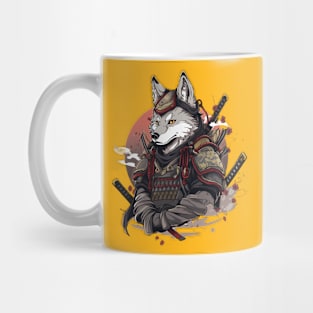 samurai dog Mug